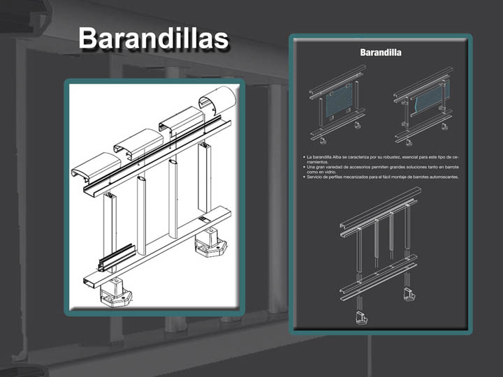 Barandillas De Acero Inoxidable – Ofal – Carpintería PVC y Aluminio